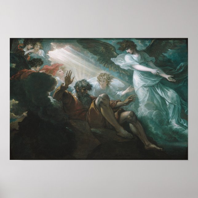 Moses shown the Promised Land Poster (Vorne)