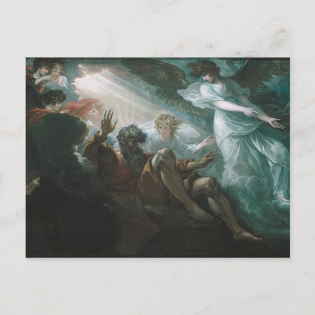 Moses shown the Promised Land Postkarte (Vorderseite)