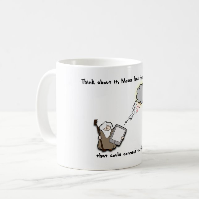 Moses-Tasse Kaffeetasse (Vorderseite Links)