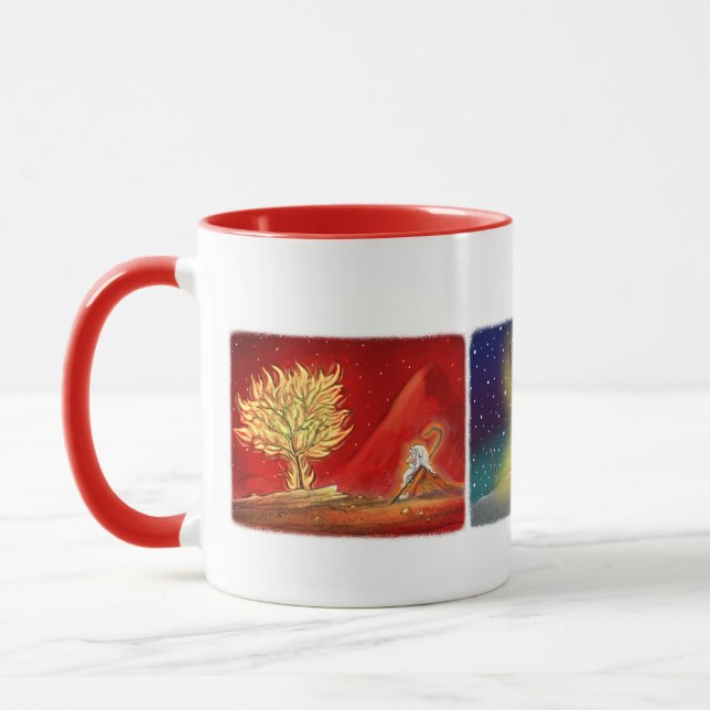 Moses-Tasse Tasse (Links)