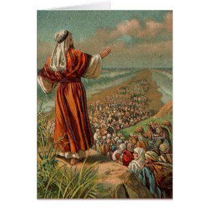 Moses Teile des Roten Meeres