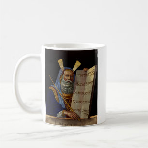 Moses und die Gesetzestafeln Kunst Kaffeetasse