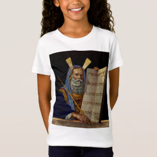 Moses und die Gesetzestafeln Kunst T-Shirt