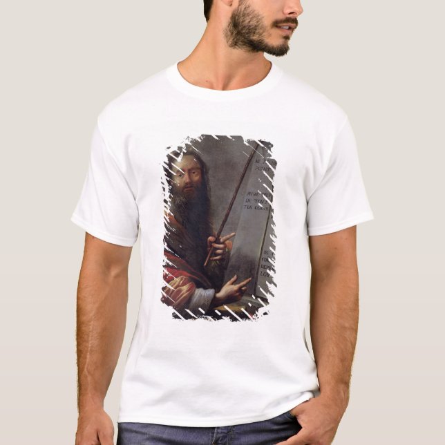 Moses und die Tabletten des Gesetzes T-Shirt (Vorderseite)