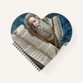 Moses und die zehn Gebote Notizbuch