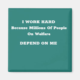 Moshe Square Magnet 10