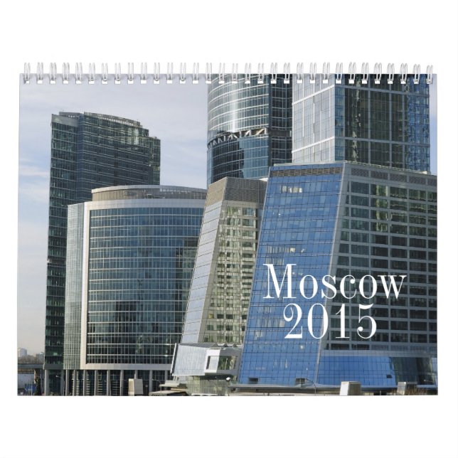 Moskau, 2015 kalender (Titelbild)