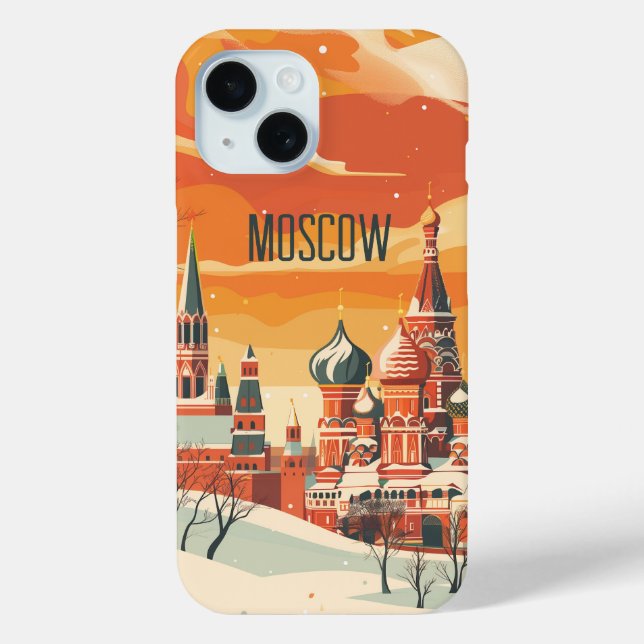 Moskau Case-Mate iPhone Hülle (Rückseite)