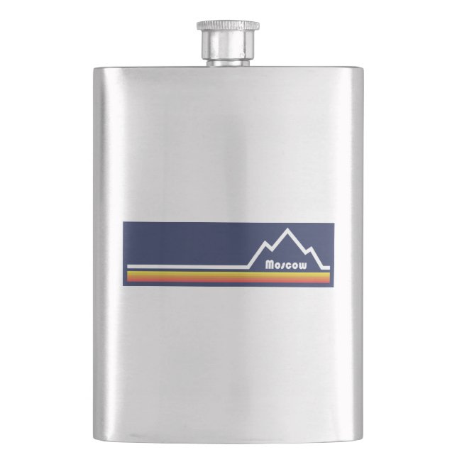Moskau Idaho Flachmann (Vorderseite)