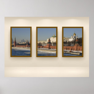Moskau Kremlin Poster