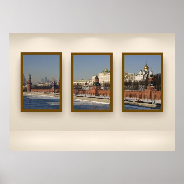 Moskau Kremlin Poster (Vorne)