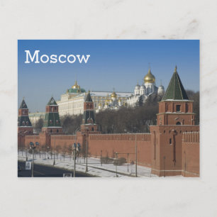 Moskau Kremlin Postkarte