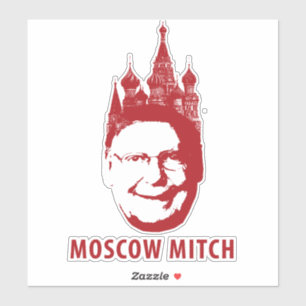Moskau Mitch Aufkleber