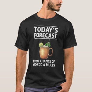 Moskau Mule Men Moskauer Mule Cocktail Drink T-Shirt