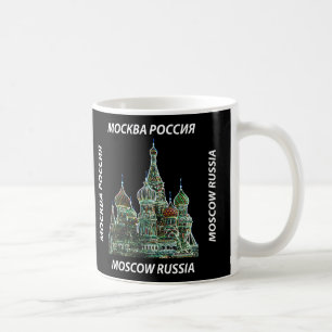 Moskau-Neon-Tasse Tasse