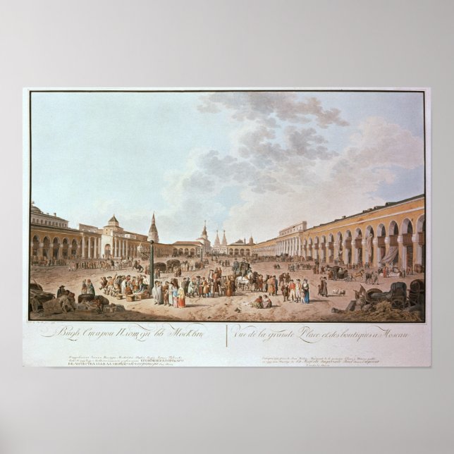 Moskau Poster (Vorne)