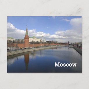 Moskau Postkarte
