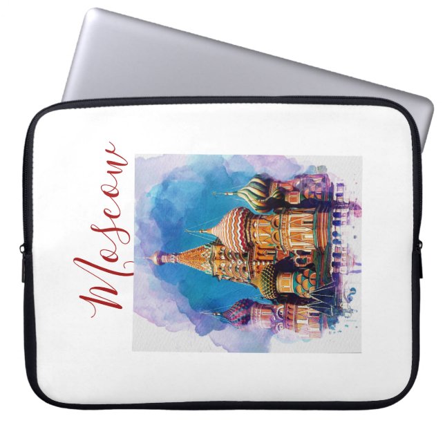 Moskau St. Basils Computer-Laptop-Sieb Laptopschutzhülle (Vorderseite)