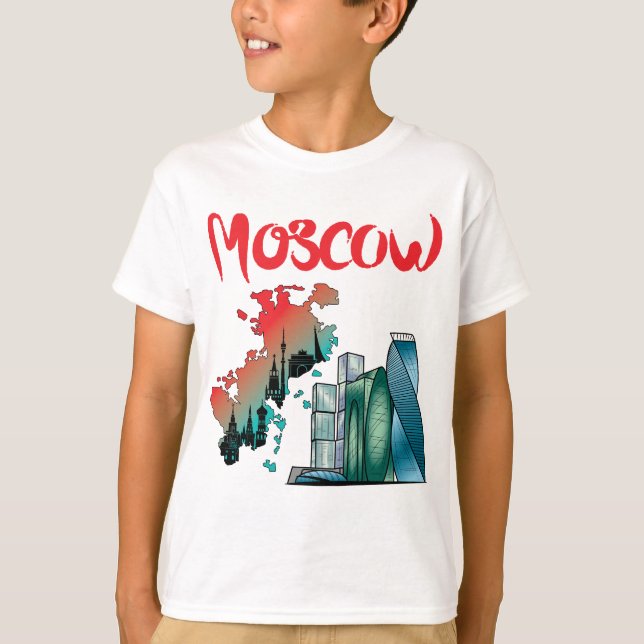 Moskau T-Shirt (Vorderseite)