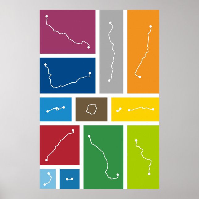 Moskau - Transitpaletten Poster (Vorne)