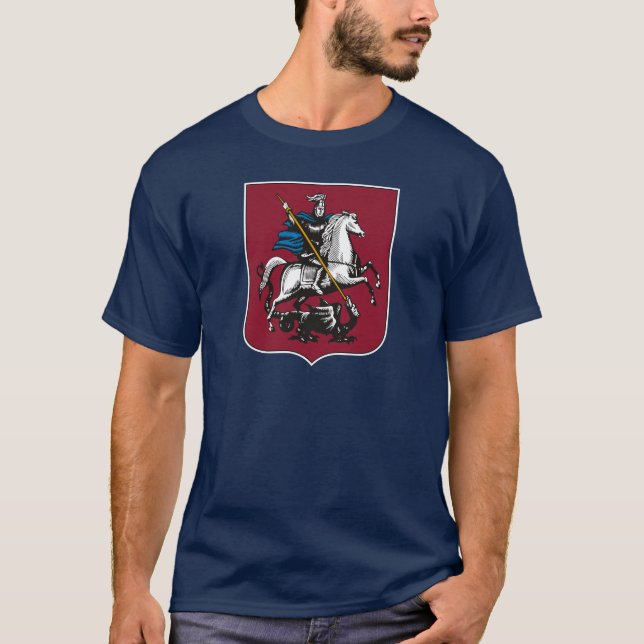 Moskau-Wappen T - Shirt (Vorderseite)
