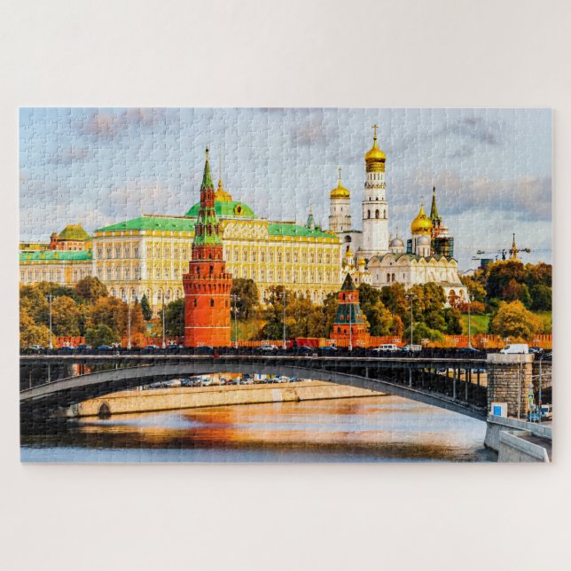 Moskauer Kreml im Herbst Puzzle (Horizontal)