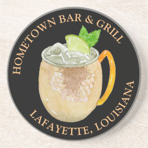 Moskauer Muschelcocktail Personalisiert Getränkeuntersetzer