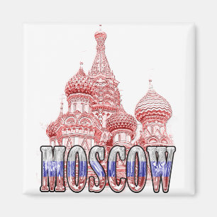 Moskauer Russische Föderation Magnet