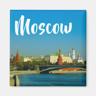 Moskauer Stadt Moskwa Landschaftsarchitektur Magnet