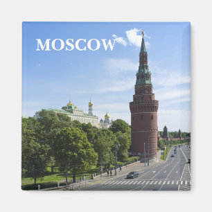 Moskauer Stadtbild Magnet