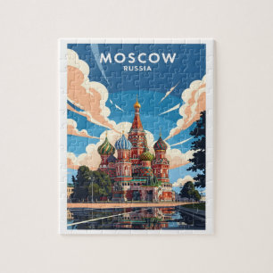 Moskaus Basilius-Kathedrale Puzzle