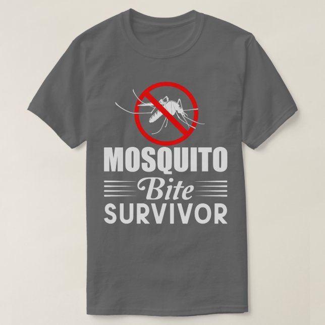 Moskito Bite Survivor 1 T-Shirt (Design vorne)