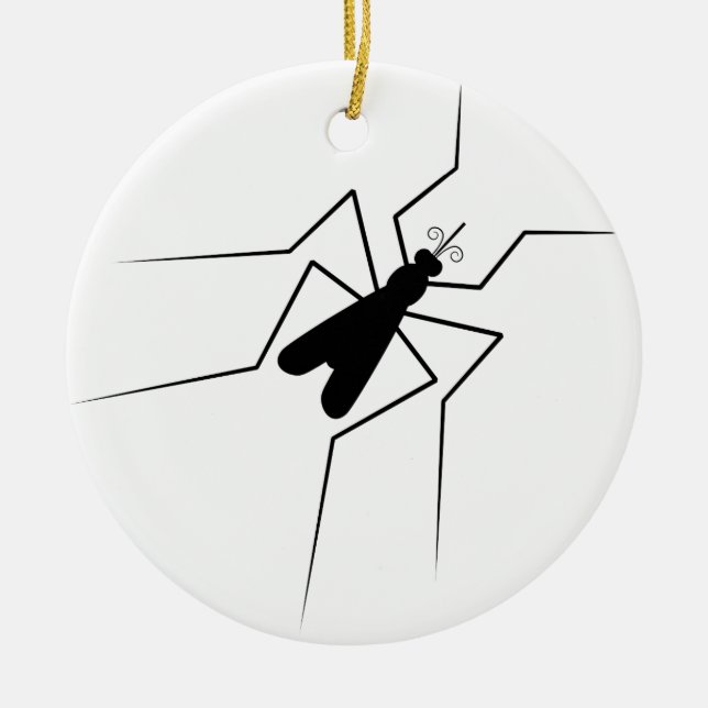 Moskito Keramik Ornament (Vorne)