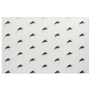 Moskito-Silhouette-Belästigungsinsekt/Wanzenplage Stoff