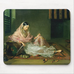 Moslemische Dame Reclining, 1789 (Öl auf Leinwand Mousepad