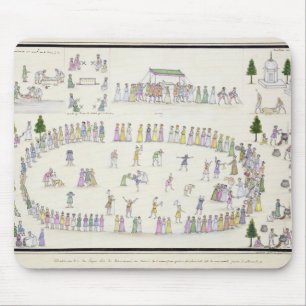 Moslemische Festivals einschließlich das Ende von Mousepad