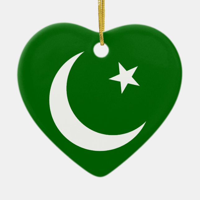 Moslemische Liga Pakistans, Kolumbien-Flagge Keramikornament (Vorne)