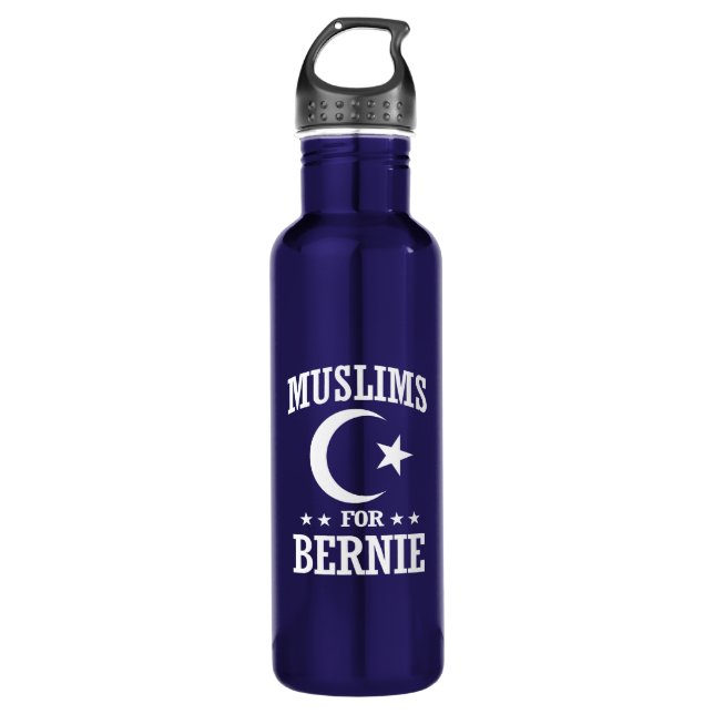 MOSLEMS FÜR BERNIE-SANDPAPIERSCHLEIFMASCHINEN EDELSTAHLFLASCHE (Vorderseite)
