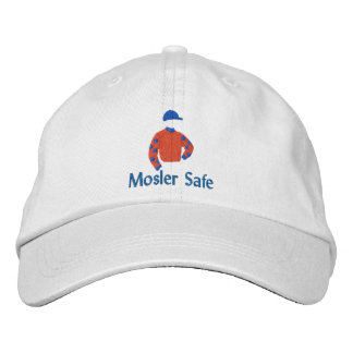 Mosler Safe-Rennwochendesign Bestickte Baseballkappe