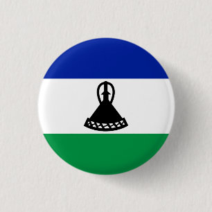 Mosotho-Flagge, Flagge von Lesotho Button