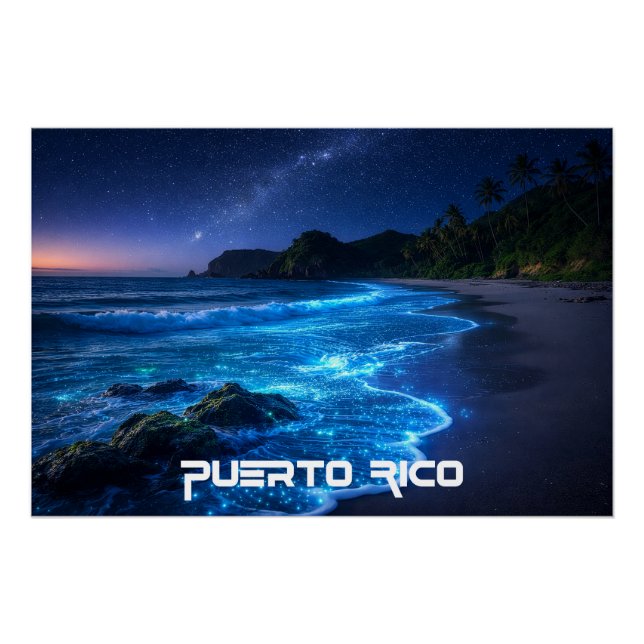 MOSQUITO-BAI - PUERTO RICO POSTER (Vorderseite)