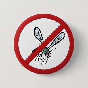 mosquitos prohibited! button