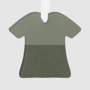 Moss Duo-Tone T - Shirt Ornament - individuell ein