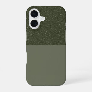 Moss & Glitter iPhone 16 Hülle anpassen