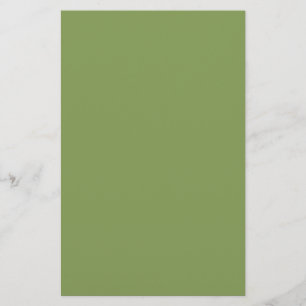 Moss Green Accent Background Color Anpassen Briefpapier