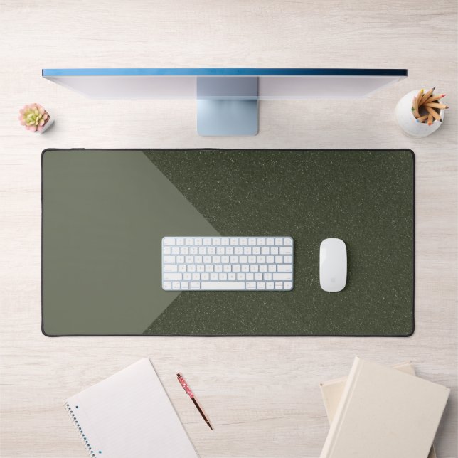 Moss Green Arrow Desk Mat individuell anpassbar Schreibtischunterlage (Büro 1)