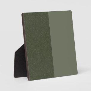 Moss Green benutzerdefinierbare Tabletop Plaque Fotoplatte