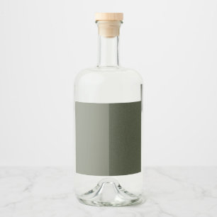 Moss Green Bottle Label - Lärm Textur Unterhalb Alkoholflaschenetikett