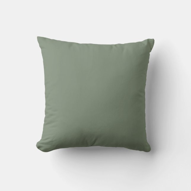 Moss Green Christmas Harmony Pillow Kissen (Vorderseite)