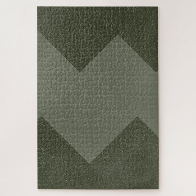 Moss Green Custom Jigsaw Puzzle (Vertikal)